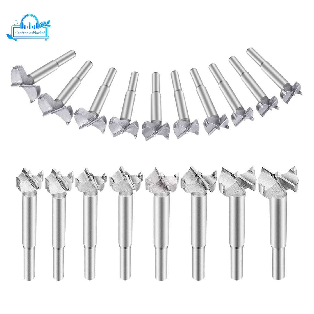 18 Pcs15-40mm Woodworking Hole Saw Forstner Bits Set 