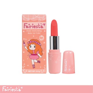 💄ลิป 03 Fairiesta ลิปสติกเด็ก ออร์แกนิค สีส้มพีช 03
