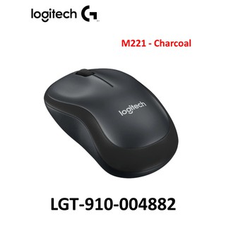 รบกวนสอบถามก่อนสั่งซื้อ‼️ LOGITECH Wireless Optical Mouse (M221-Silent) สีดำ