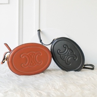 ⭐ฟรีโค้ด + พร้อมส่ง + เก็บปลายทาง⭐กระเป๋าแฟชั่น CL ทรงกลม น่ารักมาก  กระเป๋าราคาถูก กระเป๋าหนัง กระเป๋าใบเล็ก