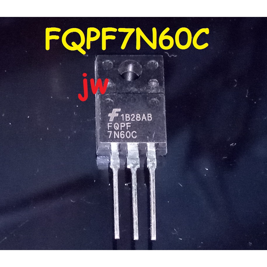FQPF7N60C SVF7N60 FQPF7N60 7N60 TO-220F ท่อ MOS N-Ch
