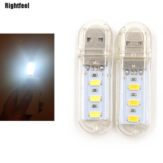 (Rightfeel) โคมไฟ Led Usb ขนาดเล็ก สําหรับอ่านหนังสือ แล็ปท็อป