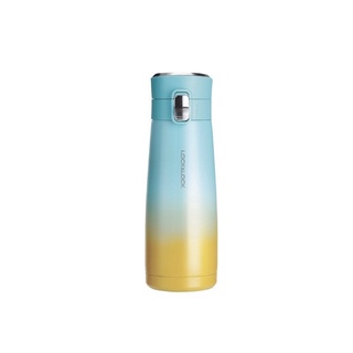 lock&amp;lock Vacuum Bottle ขวดน้ำสุญญากาศ ID Tumbler one touch holiday sunset 450 ml รุ่น LHC3234