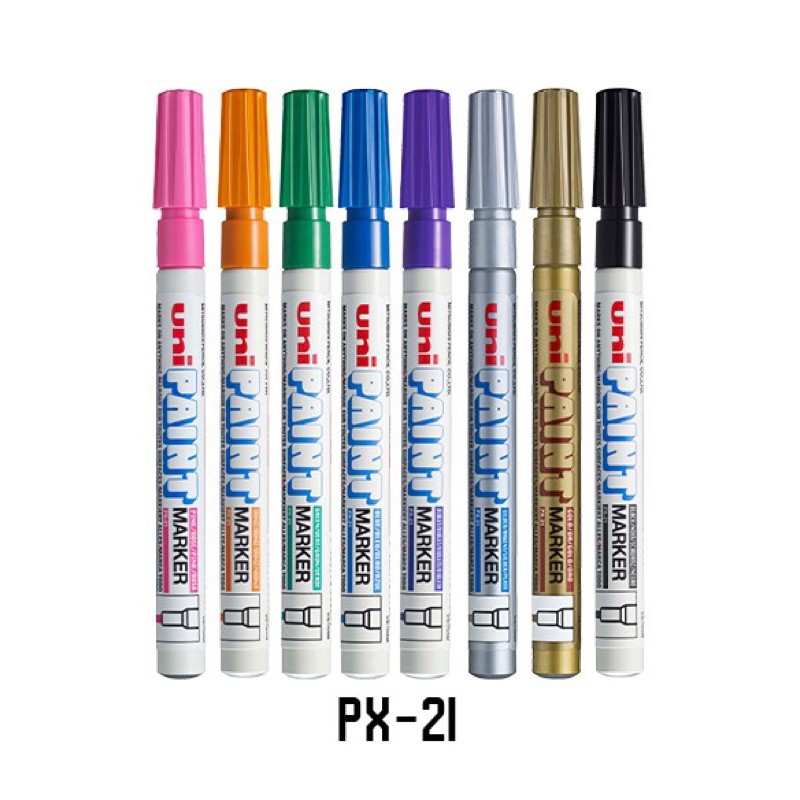 ปากกายูนิเพ้นท์ PX-21 สีชมพู