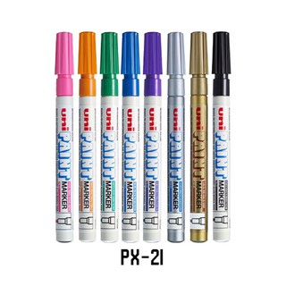 ปากกายูนิเพ้นท์ PX-21 สีชมพู