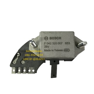 Vehicle voltage regulator Komatsu Pc200-5 คัทเอาท์ไดชาร์จ โคมัสสุ pc 200 รุ่น5 +ซองถ่าน (24V) ของแท้