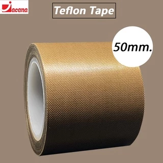 🌟ทนกว่าเดิม🌟เทปทนความร้อน ผ้าครื่องซีลทนความร้อ เทปเทฟลอน(Teflon Tape)ขนาด13/19/25/30/38/50 (มิล)