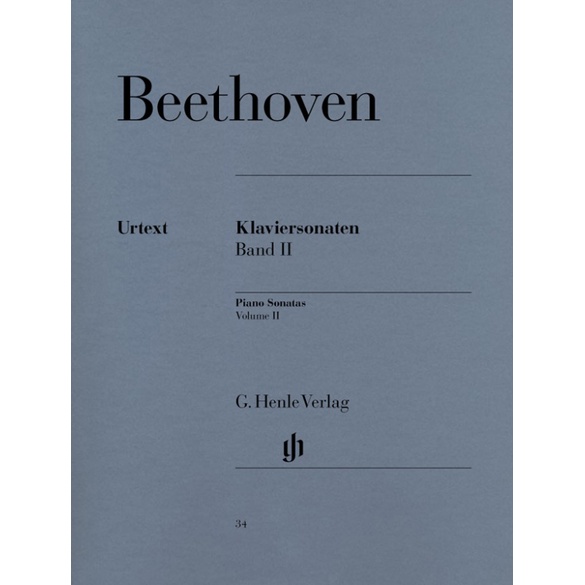 BEETHOVEN Piano Sonatas, Volume II (HN34)
