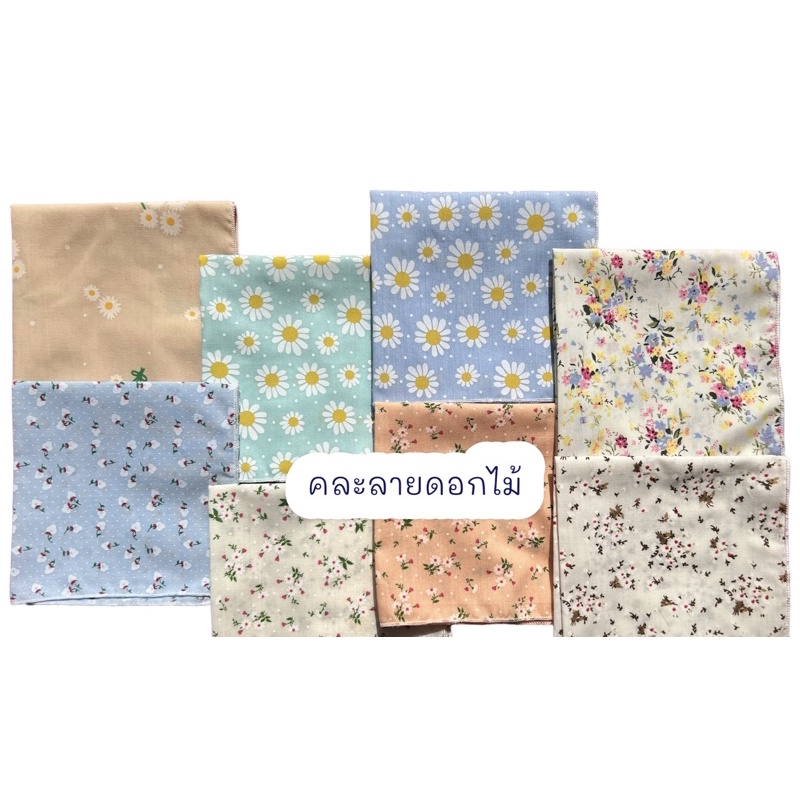 ผ้าเช็ดหน้าเด็กนักเรียน โหลละ 80 บาท (1โหลมี 12 ผืน) 27*27cm รูปที่ 5