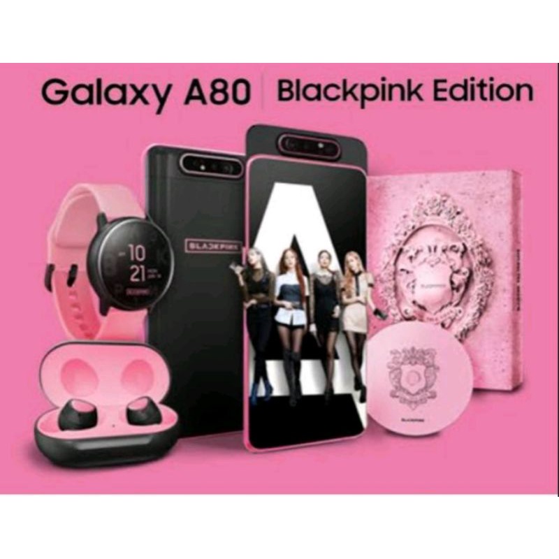Galaxy A80 blackpink edition