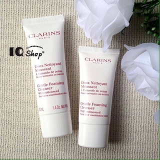 Clarins Gentle Foaming Cleanser with Cottonseed