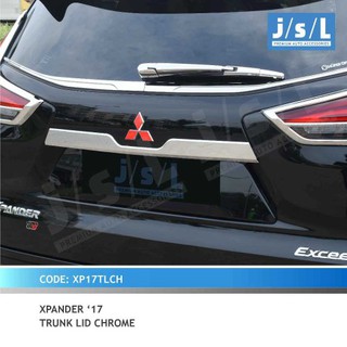 ฝากระโปรงหลัง โครเมี่ยม สําหรับ Mitsubishi Xpander