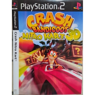 แผ่นเกมส์PS2 - Crash Bandicoot Nitro Kart 3D รถแข่งยิงพลังใส่กัน แผ่นไรท์คุณภาพ✅✅