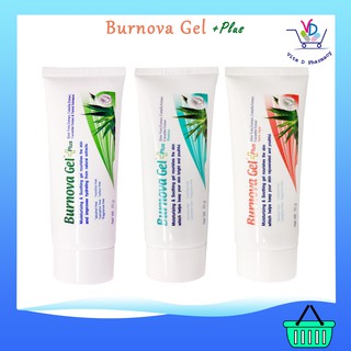 Burnova Gel Plus เบอร์นโนว่าเจล Plankton / Snow Algae Extract