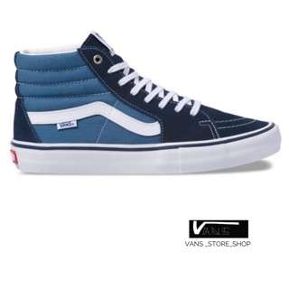 VANS SK8HI PRO NAVY SNEAKERS สินค้ามีประกันแท้