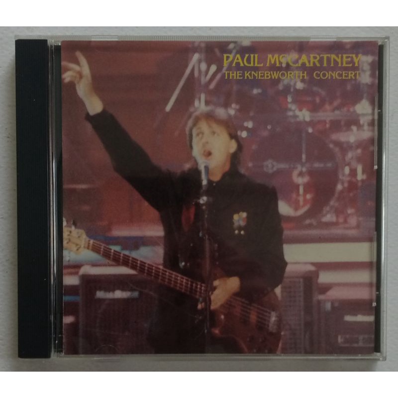 ซีดีเพลง PAUL MCCARTNEY The Knebworth Concert (Live/Concert) *RARE* CD Music