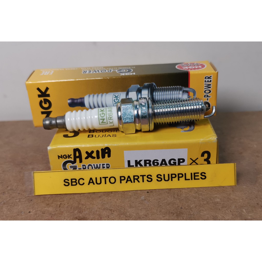 SBC AUTO -NGK GPOWER SPARK PLUG สําหรับ PERDOUA AXIA (1 ชุด)