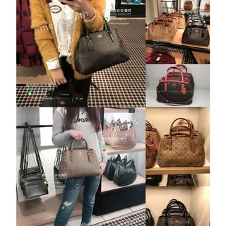 แท้💯%🔥พร้อมส่ง🔥 (จัดส่งที่รวดเร็วจัดส่งฟรี) COACH # 58310 # นางสาว กระเป๋าถือ กระเป๋าสะพายข้าง กระเป๋าสันทนาการ