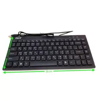 OKer. คีร์บอดโน้ตบุค USB. Keyboard OKer (mini F6)