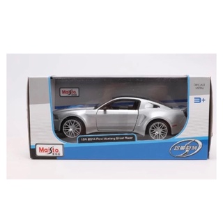 โมเดลรถเหล็ก 1:24 2014 Ford Mustang Street Racer [Maisto]