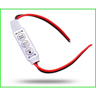 สําหรับสายไฟ DC5V-12V for LED Strips Mini 3คีย Controller Dimmer for LED สวิทช์ไฟควบคุมการหรี่แสง