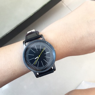 รหัสสินค้า VN241 Plain Black Watch