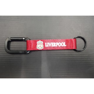 key chain LiverPoor สีแดง งานปะ