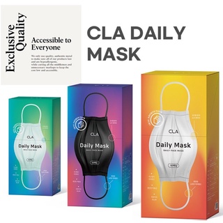 (1 ซอง มี 5 ชิ้น) มีไซส์ S หน้าเล็ก มีรุ่นหนาและรุ่นบาง CLA DAILY MASK : MEDICAL FACE MASK สวยใส่สบาย กันเชื้อโรคกันฝุ่น