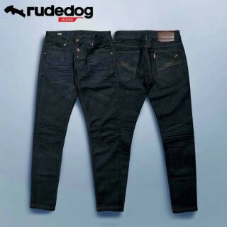 Rudedog ยีนส์ รุ่น New classic สีท็อปดำ