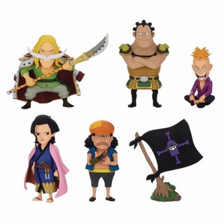 Banpresto (ครบ Set 6 กล่อง) WCF One Piece World Collectable Figure - Wanokuni Kaisouhen 3 4983164178739 (Figure)