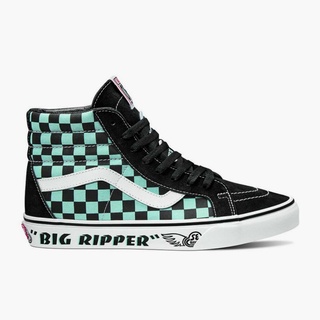 [ของแท้ ส่งฟรี จากไทย] VANS SK8-HI REISSUE - (SE BIKES) PK RIPPER/REFLECKTIVE CHECK