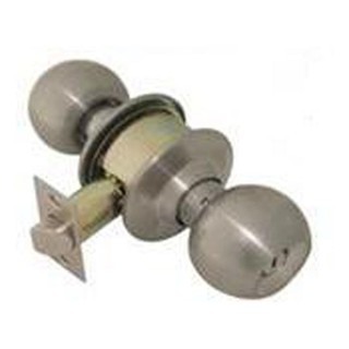 ลูกบิดห้องน้ำ SOLO C531 BK หัวกลม สีสเตนเลส SOLO C531 BK SS BATHROOM KNOB