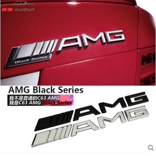 สติกเกอร์โลโก้ BENZ AMG Three-Dimensional Tail SLS AMG C E GLK SLK C E S คุณภาพสูง สําหรับติดตกแต่งรถยนต์