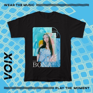 คอตต้อนคอกลมเสื้อยืด พิมพ์ลาย Kpop WJSN "Sequence" Exy Bona Soobin Luda Soccer สําหรับผู้ชายS-5XL