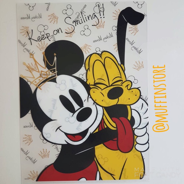 แฟ้ม Donald & pluto