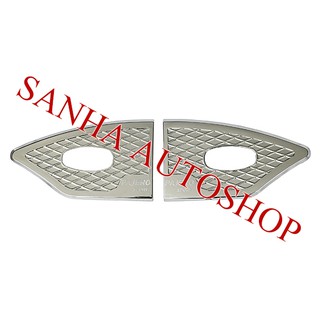 ครอบแก้มข้างโครเมียม Side Vent Mitsubishi Pajero Sport ปี 2008,2009,2010,2011,2012,2013,2014