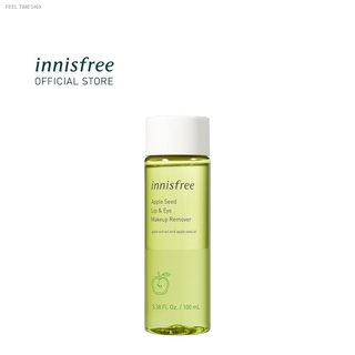 🔥ส่งไวจากไทย🔥innisfree Apple Seed Lip &amp; Eye Makeup Remover 100 ml อินนิสฟรี ผลิตภัณฑ์ทำความสะอาดปากและตา แอปเปิ้ล