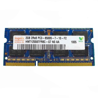 โมดูลหน่วยความจํา 2 Gb 2Rx8 Pc3-8500 S Ddr3 1066 Mhz Sodimm Cl7 204 Pin 1 . 5 V Non - Ecc