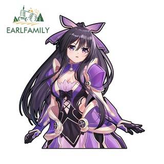 Earlfamily สติกเกอร์ ลายอนิเมะ Tohka Yatogami Date A Live Surfboard ขนาด 13 ซม. x 12.2 ซม. สําหรับติดตกแต่งรถยนต์ แล็ปท็อป รถจักรยานยนต์