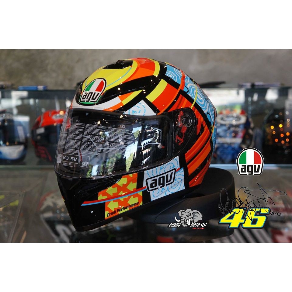 หมวกกันน็อค AGV รุ่น K3-SV ลาย Element