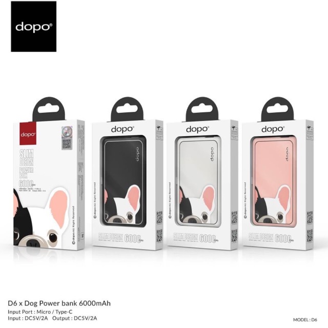 Powerbank6000mah ของแท้100%