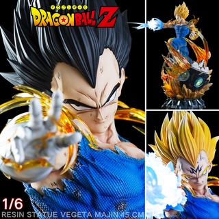 Figure ฟิกเกอร์ LS Last Sleep Studio Dragon Ball Z Kai DBZ ดราก้อนบอล แซด ไค Super Saiyan Majin Vegeta มาจิน เบจิต้า 1/6