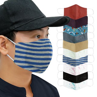 J.Mask 3D หน้ากากผ้าคละลาย รุ่น Mask3D-28 จำนวน 10ชิ้น/แพ็ค