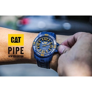 CATERPILLAR  รุ่น PIPE นาฬิกาข้อมือเหมาะสำหรับผู้ชาย