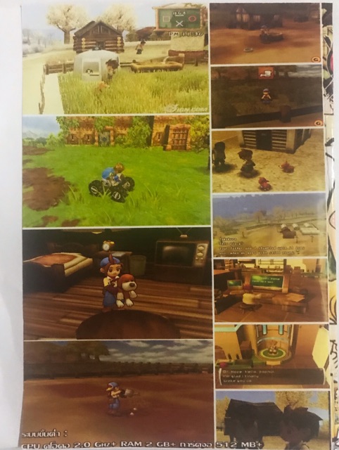 แผ่นเกมส์ pc Harvest Moon 3in1