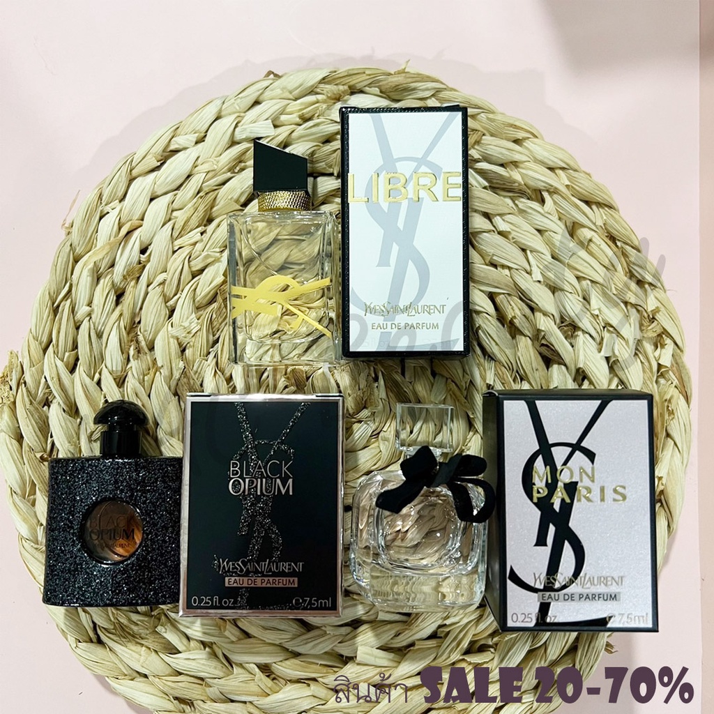 ของแท้100%_YSL LibreEDP7.5 ml/ YSL MON PARIS EDP 7.5 ml/ YSL Black Opium EDP 7.5ml พร้อมกล่อง