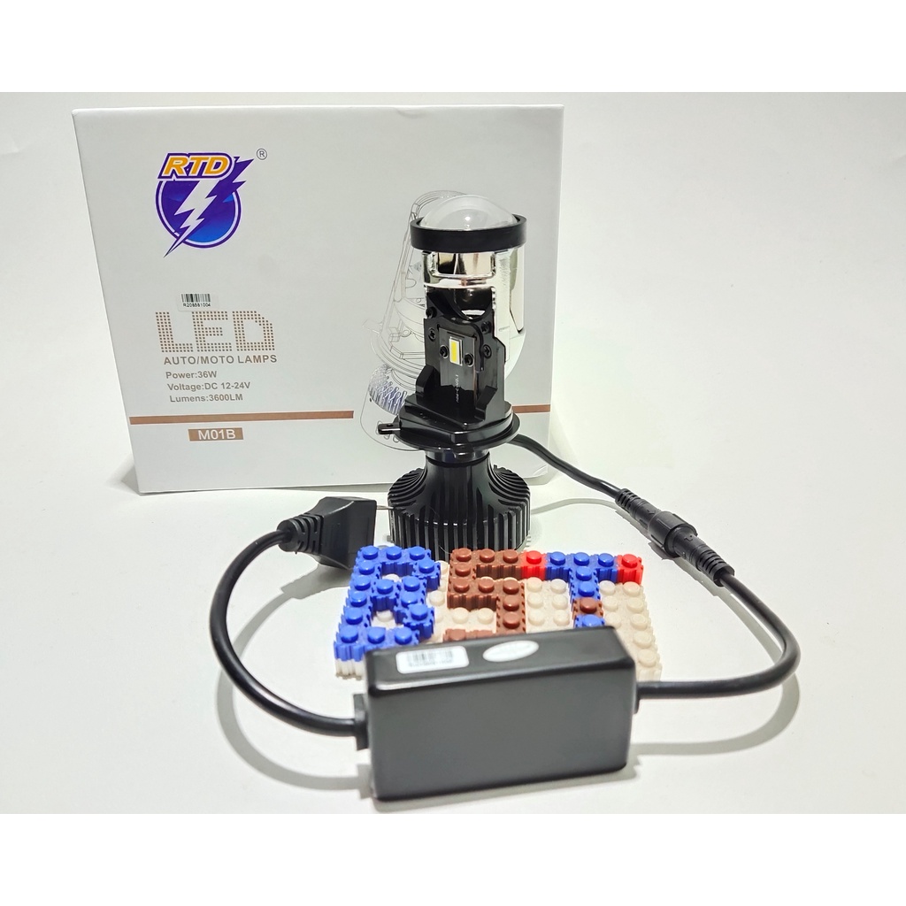 H4 RTD M01B H4 Original High Low โปรเจคเตอร์ m01b มินิโปรเจคเตอร์ Led ไฟหน้า