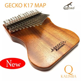 !!ล้างStock!! คาลิมบา Kalimba GECKO รุ่น K17MAP ไม้ Mahogany 17 คีย์ B ❤️❤️