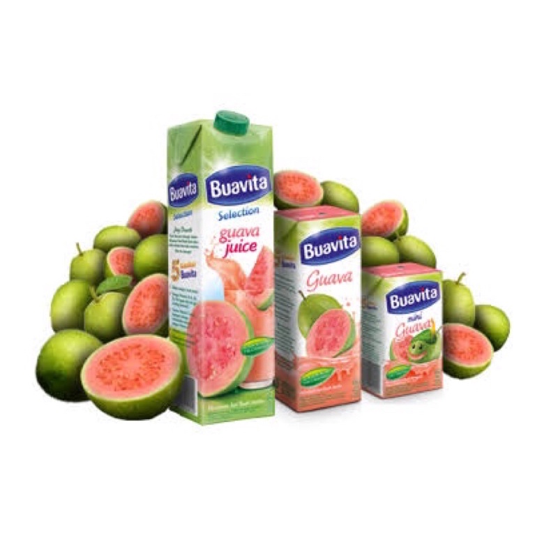 Indonesia Buavita Juice Guava / Jambu Merah Juice , 250 ml