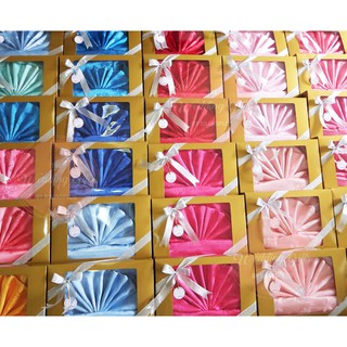 Wedding Gifts ผ้าแพรกล่องเงิน กล่องทอง แพคเกจหรูหรา